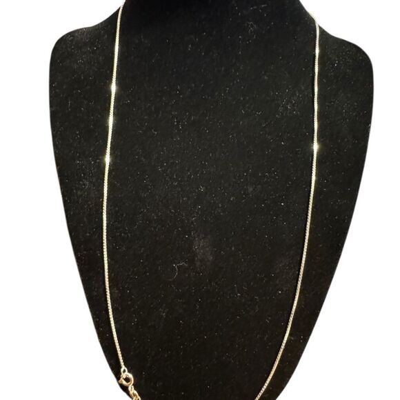 Giani Bernini Sterling Silver Chain Necklace 24” box chain - Picture 6 of 13